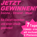Als Escort bewerben und gewinnen!